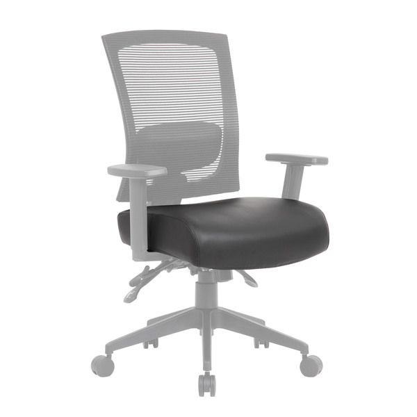 Boss Office Products Antimicrobial Vinyl Desk Chair Seat Cover B6COV21